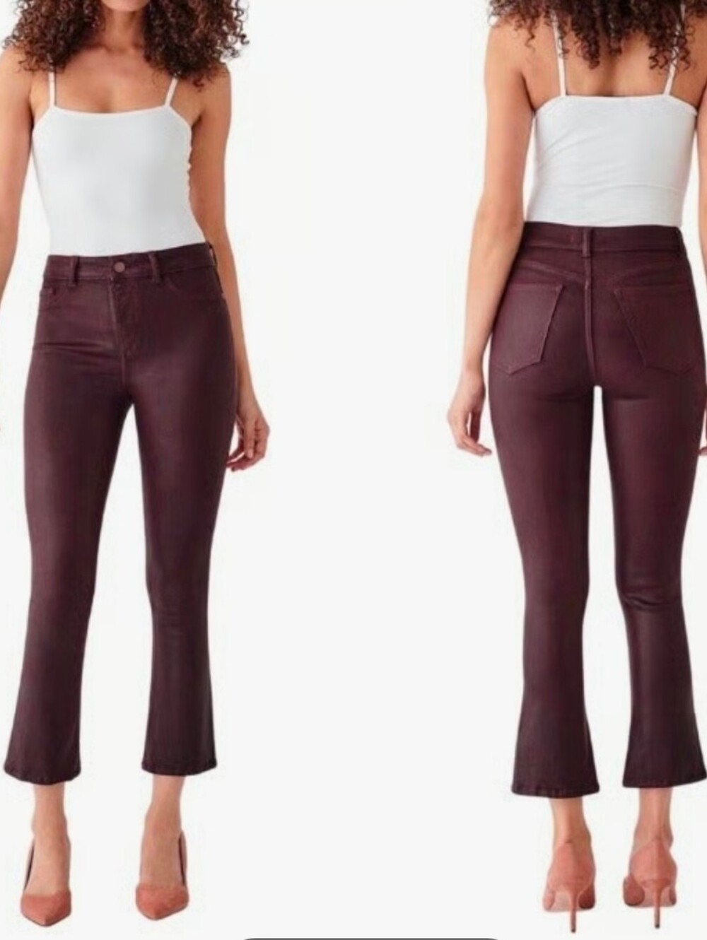 DL 1961 Crop High Rise Jeans Size 0 NEW!